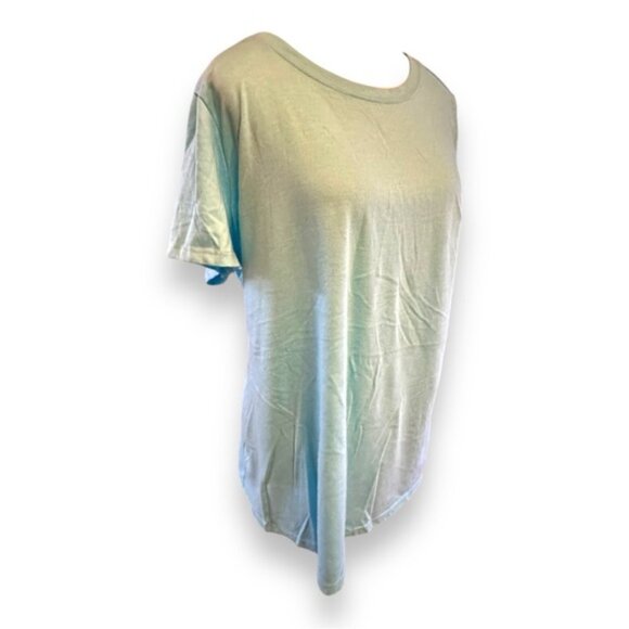 Women’s torrid 1 Pale Blue Everyday Signature Jersey Crew Neck Tee 14 16 1X 1XL - Picture 6 of 9